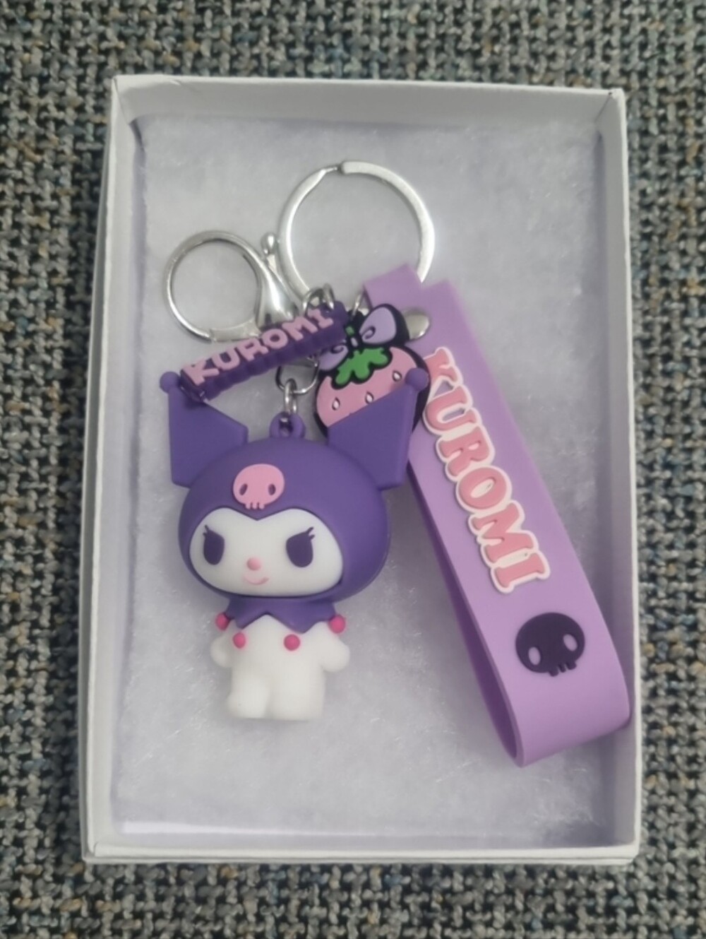 SANRIO Hello Kitty or Kuromi Keychain Pick One - Picture 7 of 11